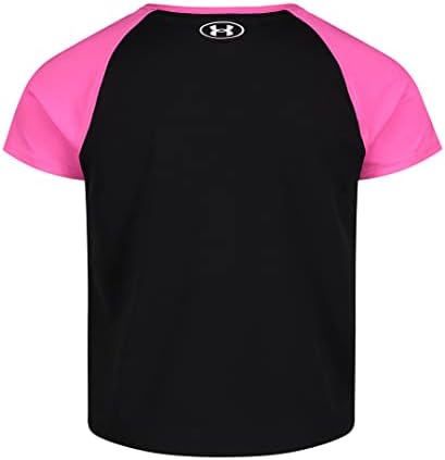 Under Armour Girls Slave Short Slave, Crewneck, leve e respirável