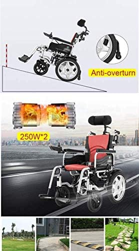 Cadeira de rodas portátil portátil da moda Neochy com apoio de cabeça dobrável e pesado com o cinto de segurança Power ou manipulação