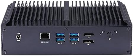 Mini PC inuomicro i3, Firewall Hardware G10110L8 Core i3-10110U, 2,1 GHz sem ventilador 8 i225v 2.5g LAN Mini Computador, processador de 8ª geração