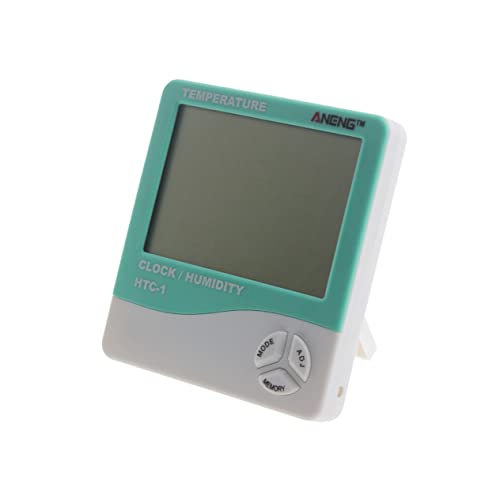 Cubtol Hidrômetro do medidor de umidade digital para umidade Hygrômetro de temperatura digital Monitor de temperatura ambiente sem fio e medidor de umidade Monitor do medidor de umidade digital