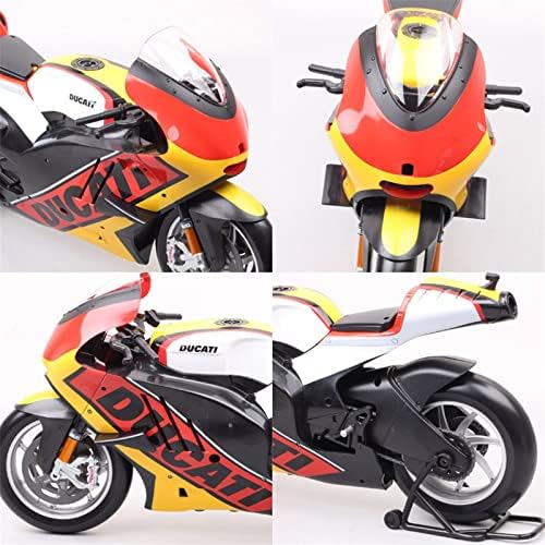 Veículos modelo de escala Apliqe para 1/6 de Ducati GP11 Bandeira Edição Motorcicle Modelo de Toy Ornamento de brinquedo Crial Ornamento