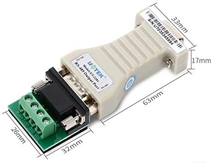 Q-baihe 232 a 485 rs485 a rs232 conversor de protocolo serial módulo de comunicação mútua bidirecional