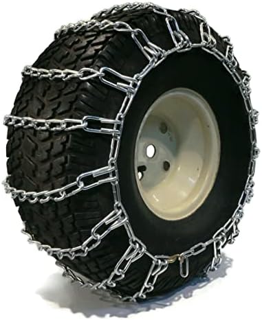 A ROP SHOP | Par de 2 cadeias de pneus de ligação 23x10x12, 24x9.5x12 para kawasaki mojave & mule quad