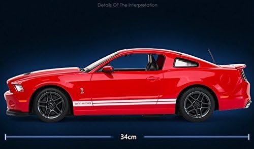 Rádio Remote Control 1/14 Ford Mustang Shelby GT500 RC Modelo Car