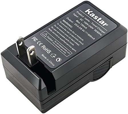 Substituição do carregador de bateria compatível com Kastar para Polaroid T1031 T1035 T1234 T1235 Câmera digital