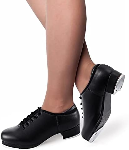 Sapatos de dança de jazz de couro feminino para meninas adultas