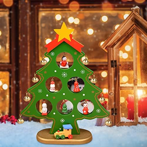 Ornamentos de estrela para detalhes decorativos da árvore de Natal para decoração de casa Árvore artificial de Natal Mini Arregada de Natal Desktop Decoração de estátua