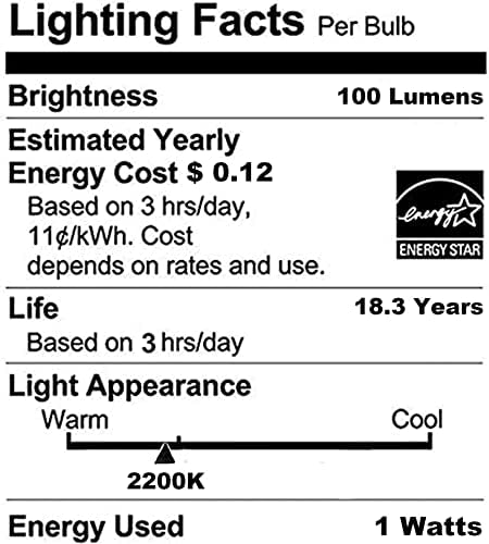 E12 Bulbo LED vintage Edison LED LUZ 1W LUZ DIMMÁVEL 2200K BLANCA BLANCA BLANCE BLANCE GLOBO GLOBO BULB