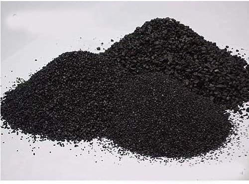 Mídia de explosão abrasiva de diamante preto, escória de carvão, grau grosso, tamanho da malha 10/40