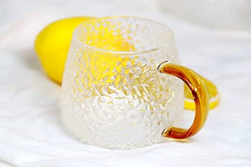 Mão soprada elegante chaleira de chá de vidro elegante tuapot tuapot girmer fruta chá de frutas