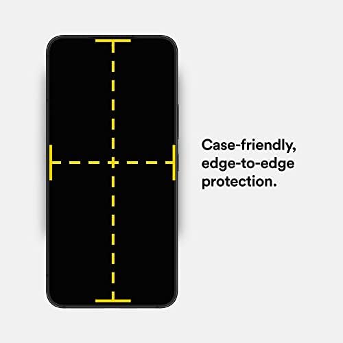 Bodyguardz Eco Prtx Screen Protector para Samsung Galaxy S23 Ultra, vidro sintético à prova de quebra, amigável de casos, protetor transparente resistente a manchas com processo fácil de instalação