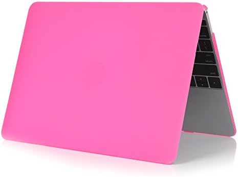 Tojia compatível com MacBook Pro 13 polegadas Caso A1708 A1988, Casa de casca dura de plástico e capa de teclado para Apple Mac Pro 13,3 polegadas sem Touch Bar, Pink quente