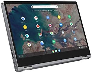 Lenovo Chromebook Flex 5 13 Laptop, Touch Display de Touch I3-10110U Processador, 4 GB DDR4 RAM a bordo, 64 GB SSD, Intel Integrated Graphics, Chrome OS, 82B80006UX Graphite Gray