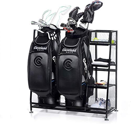 Milliard Golf Organizer - Tamanho extra grande - Ajuste 2 sacolas de golfe e outros equipamentos e acessórios de golfe