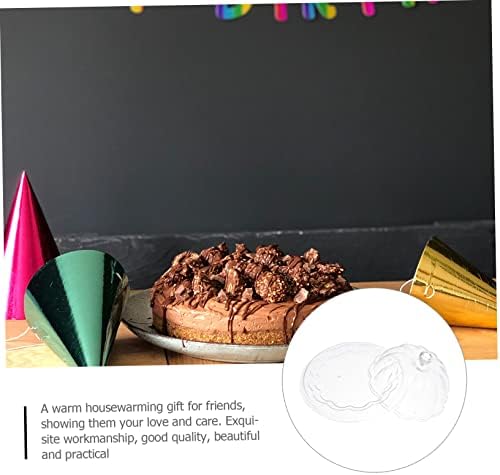 Luxshiny 1pc Capa de bolo de bolo com tampas com recipientes de bolo de bolo com tampas de sobremesa capa do deserto cloche
