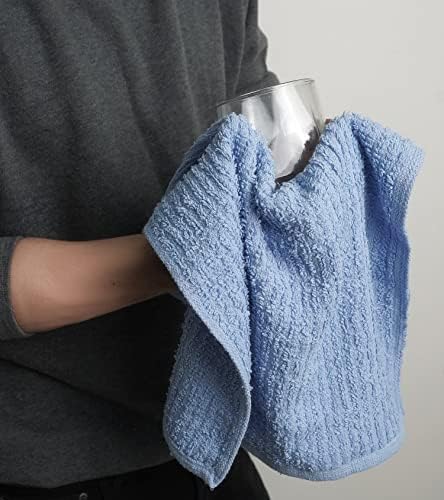 Pacote de toalhas de barra clinzee de 24 16x19 polegadas algodão toalhas de cozinha