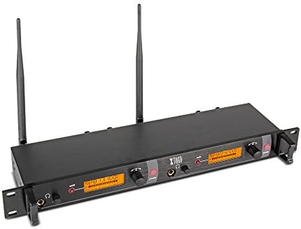 XTUGA RW2080 No Sistema de Monitor de Ear 2 Canal 2/4/6/8/10 Monitoramento do BodyPack com o tipo de fone de ouvido SR2050 TIPO!