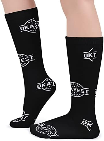 WeedKeyCat Worlds Okrest Brother Socks grossa Novidade impressão engraçada Graphic casual quente meias de tubo médio para inverno