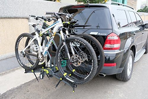 Buzzrack Approach de 2-Bike Platform Hitch Rack, compatível com bicicleta eletrônica, compatível com bicicleta gorda com compra adicional do kit
