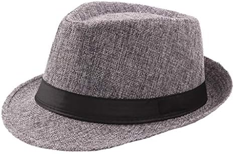 Chapéu de moda respirável chapéus de beisebol masculino de beisebol Curlystraw chapéu de jazz chapéu de jazz chapéu de beisebol masculino de sol ao ar livre