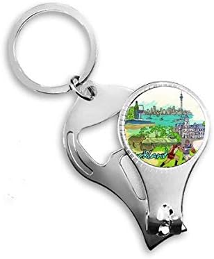 City Football Wine Ring Wine Auckland Nipper Ring Ring Key Chain Bottle Abridor