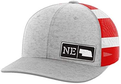 Nebraska Homegrown Black Patch Hat