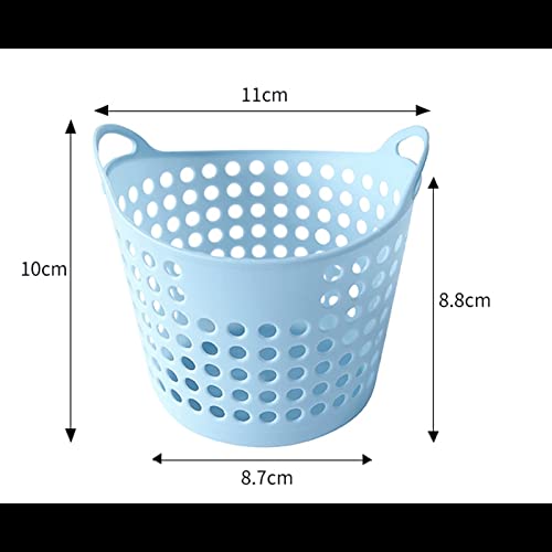 Zukeeljt lixo pode mini armazenamento de mesa pequena cesta de cesta de plástico cesta de lixo lixo lixo pode suprimentos domésticos
