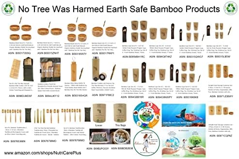 4 Nenhuma árvore foi prejudicada escovas de dentes de bambu 18cm, 2 casos de viagem de escova de dentes reutilizáveis, 2 tampas de escova