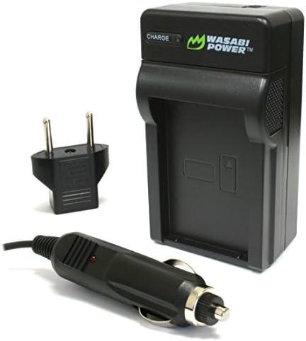 Carregador de bateria de energia Wasabi para JVC BN-VG107, BN-VG108, BN-VG114, BN-VG121, BN-VG138, AA-VG1