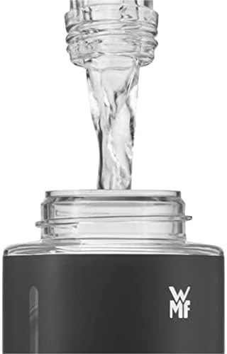 WMF Waterkant Sports Water Bottle, 750 ml, adequado para bebidas carbonatadas, garrafa esportiva com abertura de uma mão, quebra-de-batida,