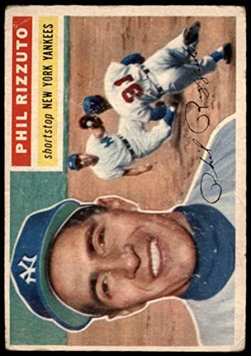 1956 Topps 113 Gry Phil Rizzuto New York Yankees Fair Yankees