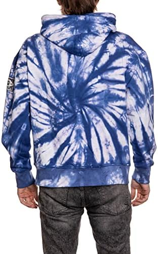 Calhoun NHL Surf & Skate unissex Spiral Tie Dye Ultra Soff Pullover Hoodie-The Sunset Collection