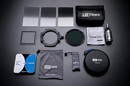 Sistema de filtro quadrado Lee100 kit de luxo - perfeito para câmeras sem espelho e DSLR