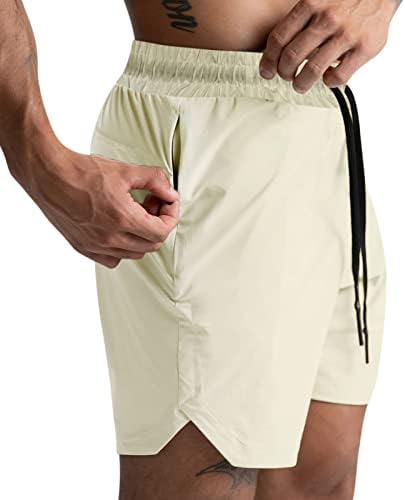 Xxzy shorts para homens, shorts atléticos de 5 de 5 treinos secos rápidos que executam shorts com shorts atléticos