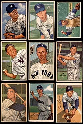 1952 A equipe do Bowman New York Yankees definiu o New York Yankees GD+ Yankees