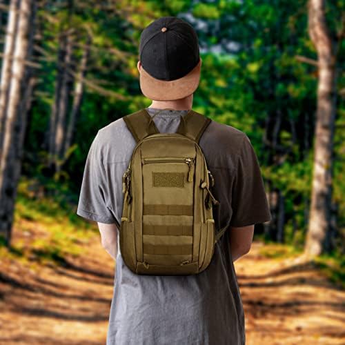 Huntvp 10L/20L Mini Daypack Militar Molle Backpack Rucksack Gear Pack Tactical Pack Bag para caçar camping trekking