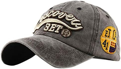 Homens homens Hip Hop Baseball Cap de jeans Sun Hat Sun Hat Hat angustiado