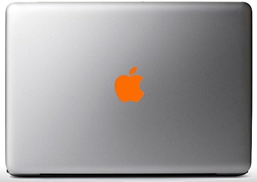 Kit de decalque de vinil de cor de cor de fogo laranja para MacBooks - inclui modelos Air Pro e Legacy