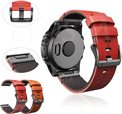 Fufemt Smart Watch Band tiras para Garmin Fenix ​​6x 6xPro 5x 5xplus 3HR Descendente Mk1quick Libele