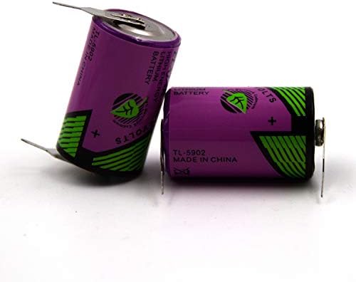 Elxjar TL-5902/T 3.6V 1/2AA Substituição da bateria para Tadiran TL-5902/T T T TERMINO LITHIUM Tionil Cloreto Bateria