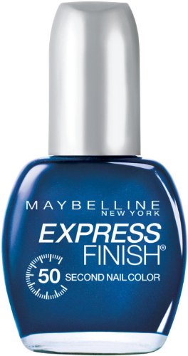 Maybelline New York Express acaba 50 segundos na cor da unha, ameixa intensa 210, 0,5 onça fluida