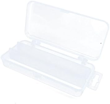 10 PCs Clear Beads Tackle Box Arts Crafts Tackle Storage Caixas de plástico Organizadores Contêineres Caso XX007