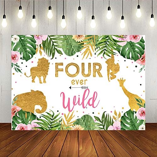 Lofaris Girl Four Ever Wild Party Baskdrop Safari Animal