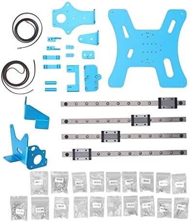 Placa de transporte Rankomu Y inclui kits, acessórios de impressora 3D Acessórios de atualização da impressora 3D Guias
