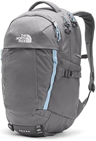 The North Face Recon Backpack - Zinco feminino Cinza escuro/pó azul