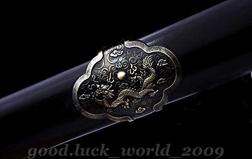GLW Katana Pattern Aço liga de aço Sword chinês Dargon Jian Sharp