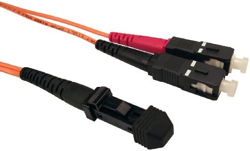 Shaxon fclclcq01m, LC para LC DUPLEX Multimodo 50/125 10 gigabit Fiber Optic Patch Cord - Aqua PVC CORD ZIP, 1 METROS