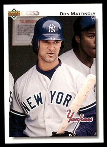 1992 Deck superior # 356 Don Mattingly New York Yankees NM/MT Yankees
