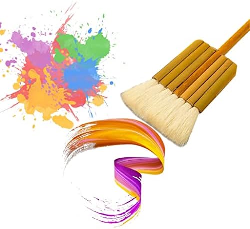 Pincéis do liquidificador sdgh tubos pincéis de pintura de artistas de cabelo para pintura de cerâmica de limpeza de poeira de pintura