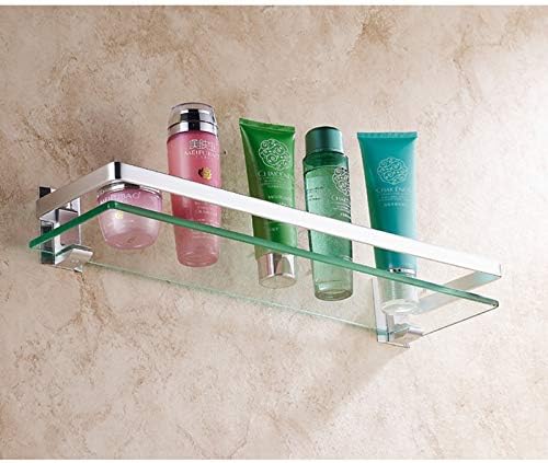 banheiro de banheiro erddcbb bandeja de cozinha de vidro de vidro com mobília de banheiro de cesta de chuveiro de ferrovia